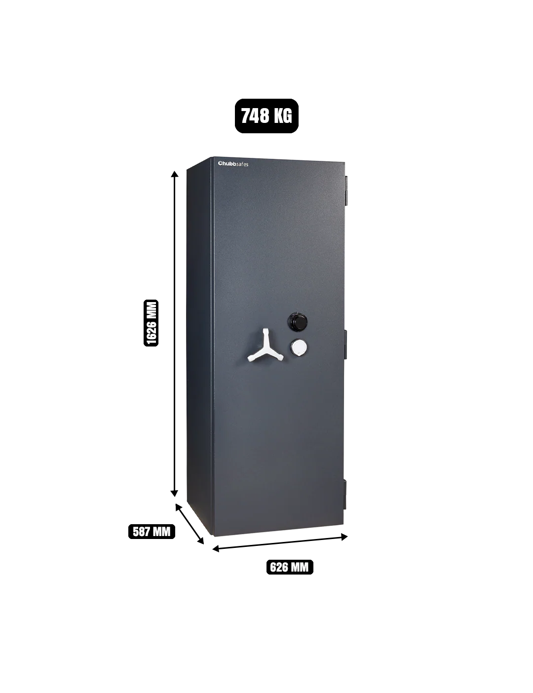 Chubbsafes Duoguard Safe Grade II T2 M-290 - Image 3