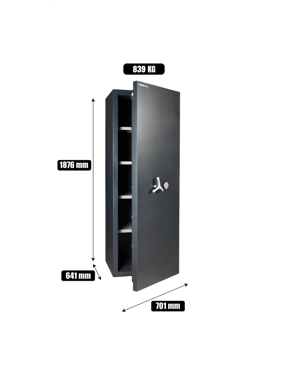 Chubbsafes Duoguard Safe Grade II T2 M-445 - Image 3