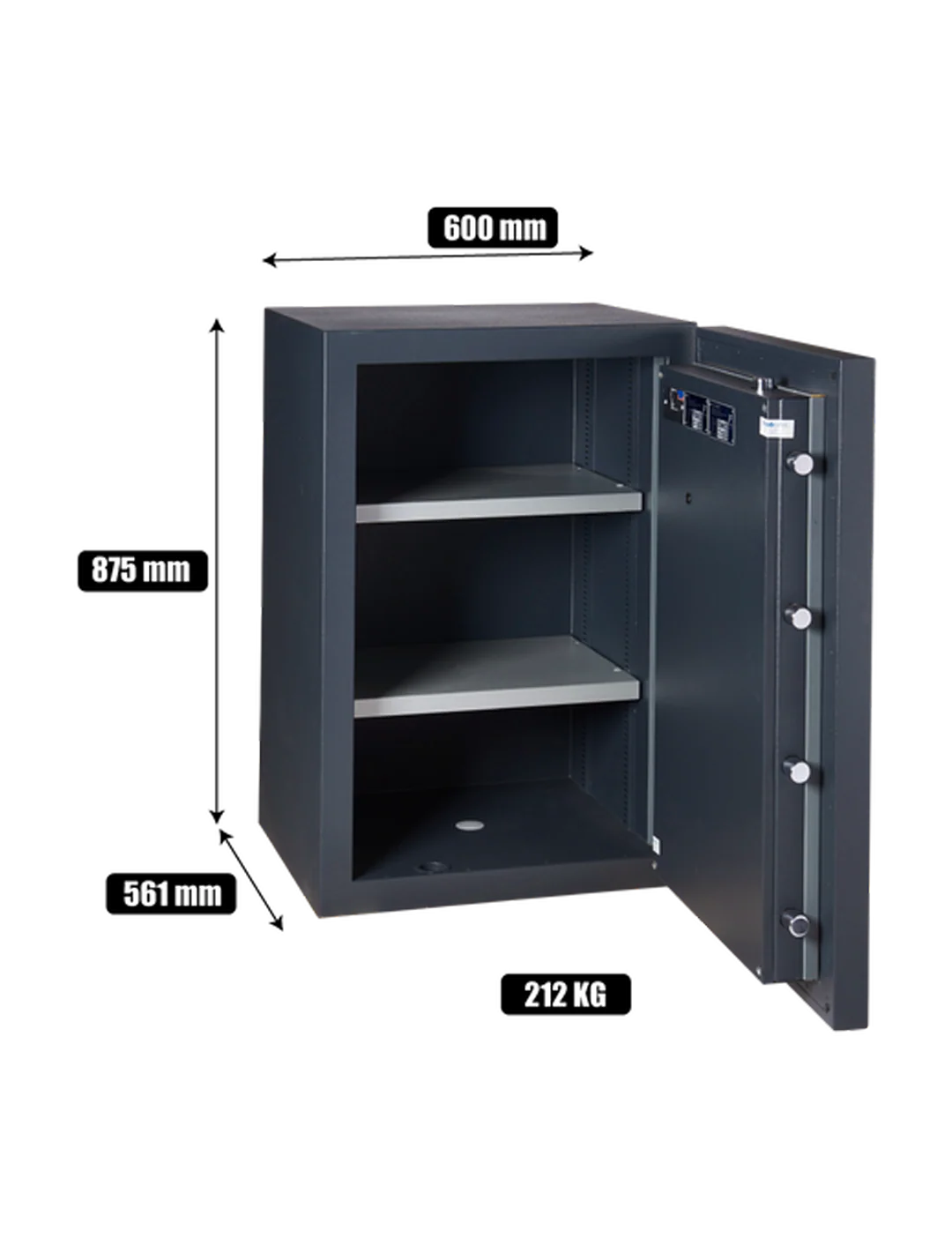 Chubbsafes Duoguard Safe Size 150 Grade I T2 - Image 3