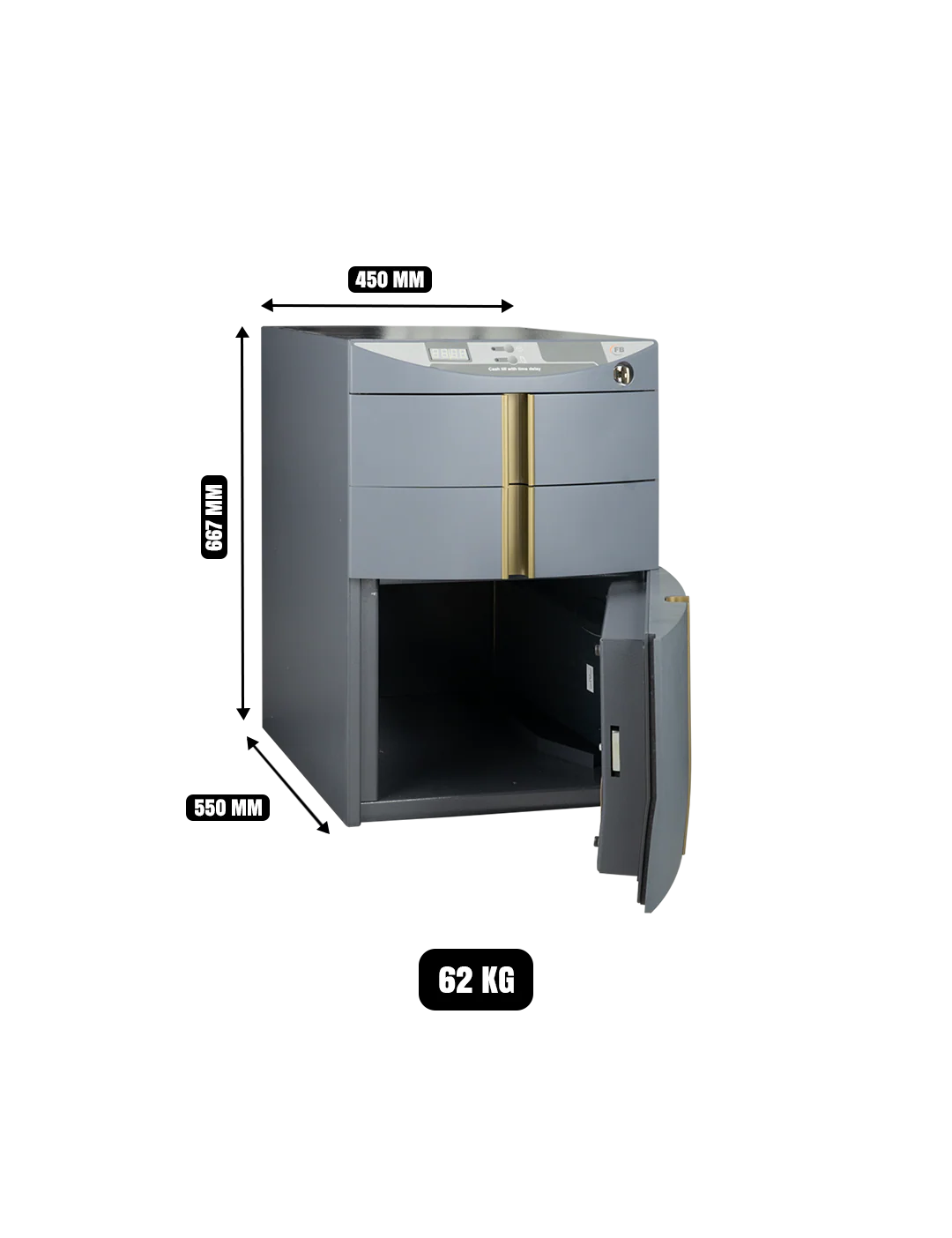 Fichet Bauche Alesia Cash Drawer - Image 3