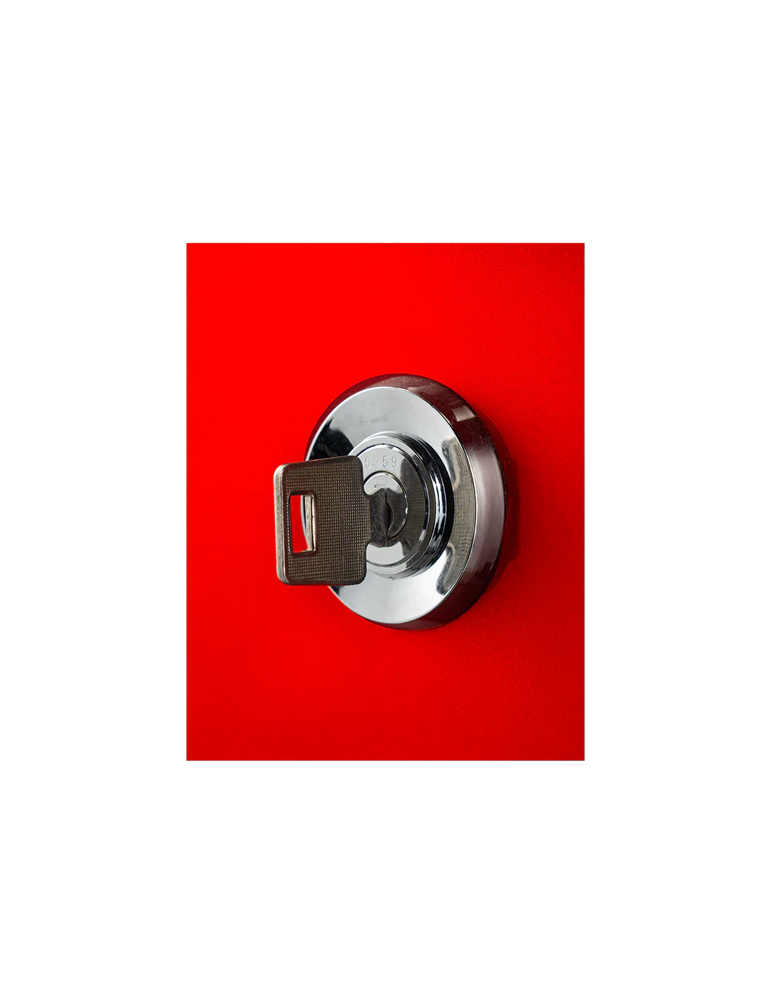 SHINJIN VOGO SAFES FIRE RESISTANT SAFE, MODEL VGF-360 RED - Image 3